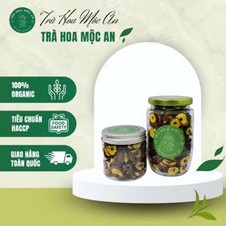 Trà Táo Đỏ - Táo Tàu Đỏ Cắt Lát Sấy Khô - Trà Mộc An