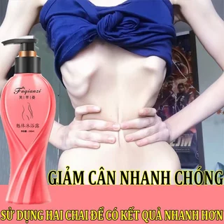 Sữa tắm giảm cân sữa tắm trắng da 330ml giảm cân an toàn sữa tắm giảm béo giảm mỡ toàn thân