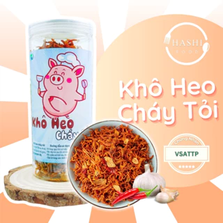 Khô Heo Cháy Tỏi 500g Hashi Food Đồ Ăn Vặt