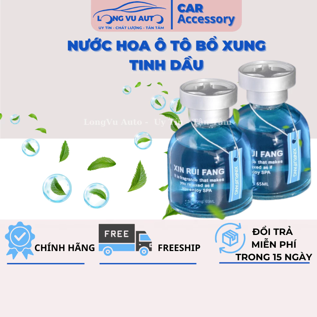 Nước hoa ô tô tươi mới, Nước hoa cao cấp hương thơm dài lâu