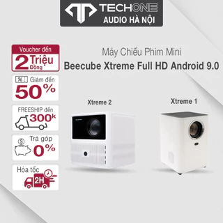 Máy Chiếu BEECUBE Xtreme 1 7000Lumens Và Beecube Xtreme 2 840 Ansi - Độ Phân Giải FullHD 1080P Hệ Điệu Hành  Androi 9.0