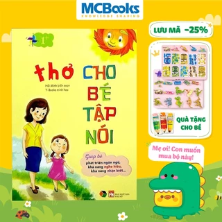 Sách - Thơ cho bé tập nói( tái bản)