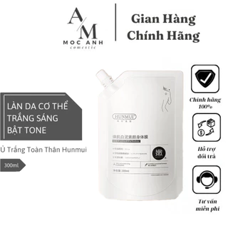 Kem Ủ Trắng - Tắm Trắng HUNMUI dưỡng trắng da toàn thân 300g