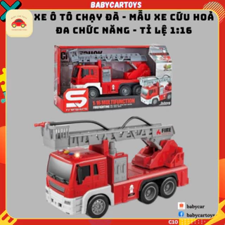 Xe ô tô đồ chơi cỡ trung - Hàng cao cấp siêu đẹp Jstoy, Xe cứu hoả, Xe cẩu, Xe bồn, Xe ben - Xe chạy đà - Đồ chơi cho bé