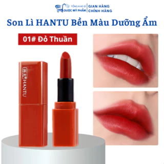 Son Thỏi Lì Hantu Bền Màu Mềm Mịn Môi Chống Thấm Nước Dưỡng Ẩm Môi Không Khô