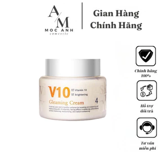 [FREESHIP XTRA] Kem dưỡng trắng da Skinaz v10 gleaming Cream 100ml chính hãng từ Hàn Quốc