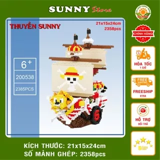 Đồ chơi lego One Piece mô hình tàu sunny lắp ghép cao cấp giá rẻ, đồ chơi lắp ghép mô hình cho bé - Sunny Store