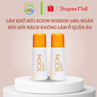 Lăn khử mùi hôi nách lucas scion nuskin giảm tiết mồ hôi nhật bản 75ml