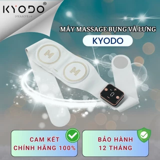 Đai Massage Bụng Và Lưng KYODO Mymax Công Nghệ Ems