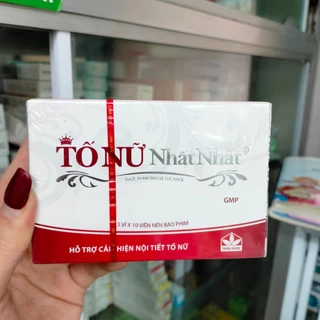 Tố nữ Nhất Nhất - Giúp tăng cường nội tiết tố nữ hiệu quả hộp 30 viên