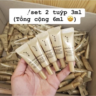 Set 2 Tuýp Kem Mắt Sulwhasoo Mini 3ml