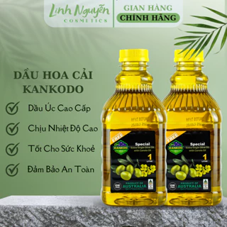 Dầu Ăn Oli Hạt Cải Kankoo Chai 1L - Nhập Khẩu Úc