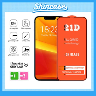 Kính Cường Lực 21D cho SamSung Oppo Vivo Realme Redmi  A/Y A73 A13 A23 A33 A53 A03 A03s A04 A04s A52s A16 A17 A3s Y15/17