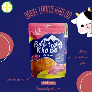 Combo 2 vị Bánh tráng khô bò, bánh tráng xì ke siêu ngon