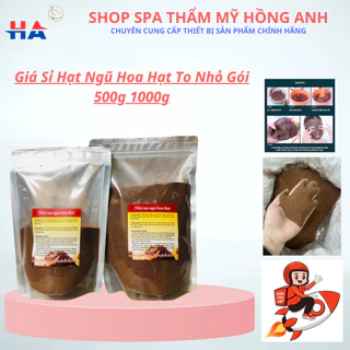 Giá Sỉ Ngũ Hoa Hạt Nhỏ Hạt To - Gói 500g 1000g - Mặt Nạ Bột Ngũ Hoa Nguyên Chất Hàng Nhập Khẩu