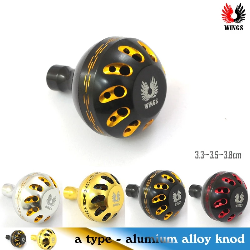 Núm Độ Tay Quay Wings Hợp kim alumium - Thích hợp cho cả máy đứng và ngang Shimano Daiwa Ryobi Penn - BB35
