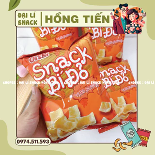 Bim bim Oishi Snack Bí Đỏ gói 32g