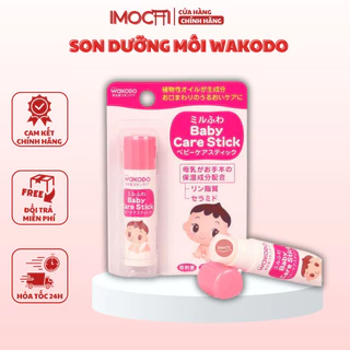 Son Dưỡng Môi Wakodo Cho Bé Từ Sơ Sinh Nhật Bản