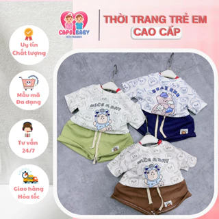 Bộ rip QC 4c nhiều hình cute cho bé từ 6-16kg [SH46]