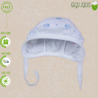 Mũ nón sơ sinh cho bé chất liệu vải cotton mềm mịn Lớp vải thoáng khí, vừa bảo vệ đầu bé, vừa thấm hút mồ hôi tốt