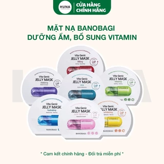 [Miếng lẻ] Mặt nạ Banobagi dưỡng ẩm, bổ sung Vitamin Vita Genic Jelly Mask các loại 30g