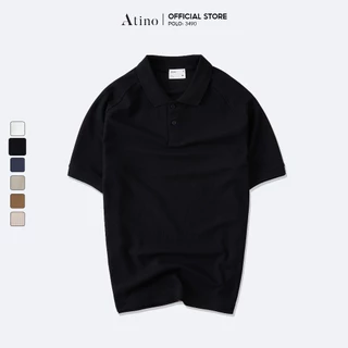 Áo Polo Nam thanh lịch ATINO vải cá sấu Cotton thoáng mát trẻ trung chuẩn form Slim-Fit PL6.3490