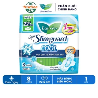 Băng vệ sinh Laurier Super Slimguard Cool siêu mỏng cánh 1mm