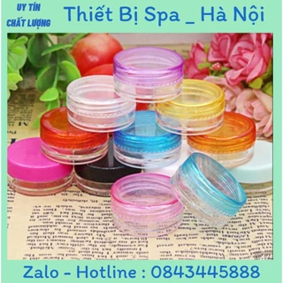 Hũ Chiết Kem dung tích 5ml nhựa cao cấp siêu bền