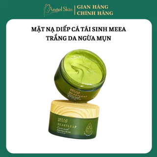 Mặt nạ diếp cá tái sinh Meea Organic trắng da ngừa mụn Heartleaf Cream Mask 120g