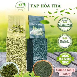 Tạp Hóa Trà Combo Trà móc câu 500g + Trà nõn tôm 500g Trà xanh thái nguyên tân cương hảo hạng