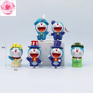 Mô hình Doraemon phiên bản các nước siêu cute 2024