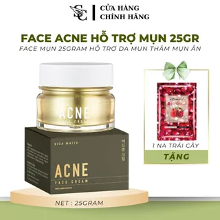 [CHÍNH HÃNG] Kem mụn Acne Sica White 25G tặng 1 MẶT NẠ, giải quyết tận gốc mụn, sạch thâm, ngăn ngừa sẹo - Sica White