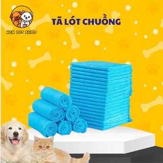 Miếng Tã Lót Chuồng Vệ Sinh Cho Chó Mèo, Tã Siêu Thấm Hút Nhiều Kích Thước - Ken Pet Shop