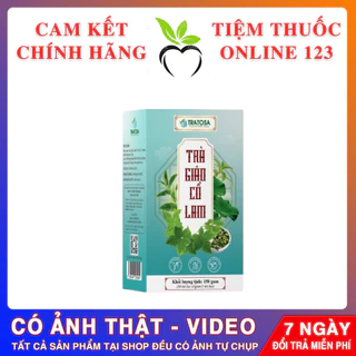 Trà Giảo Cổ Lam TRATOSA 6 Vị Giúp Hạ và Ổn định Huyết Áp,Giảm Mỡ Máu, Mỡ Bụng,Phòng Ngừa Các Vấn đề Tim Mạch