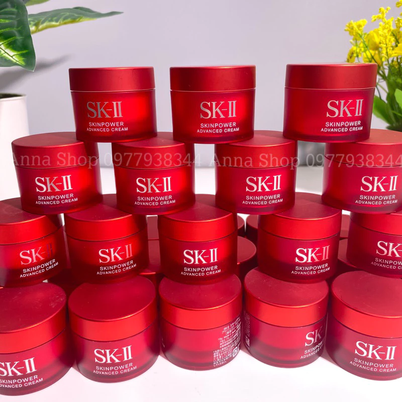 (SKII Nội Địa) Kem dưỡng da chống lão hóa mẫu mới SKII/ SK-II/ SK2 Skinpower Advance Cream 15g chính hãng