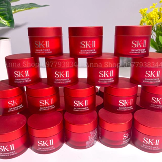 (SKII Nội Địa) Kem dưỡng da chống lão hóa mẫu mới SKII/ SK-II/ SK2 Skinpower Advance Cream 15g chính hãng