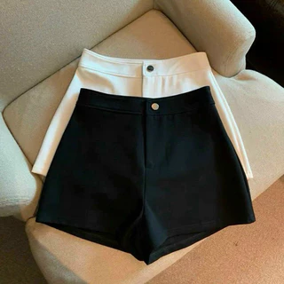 Quần Short Đùi Nữ Bigsize 40-70 Cạp Khoá Chất Umi Cao Cấp Co Dãn