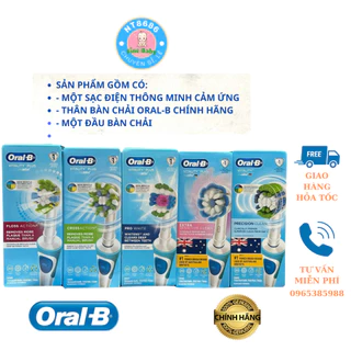 Bàn Chải Điện ORAL-B Vitality Crossaction Loại Bỏ Thêm Đến 100% Mảng Bám