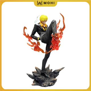 Mô Hình OnePiece Sanji chiến đấu - Cao 24cm - ngang 9cm - nặng 300gram - Full box - Có hộp màu