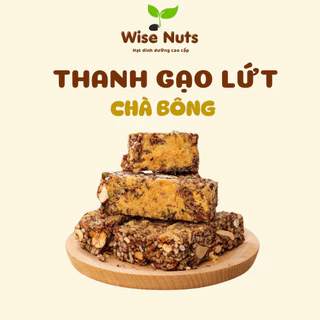 Thanh Gạo Lứt Vị Chà Bông Mix Hạt Dinh Dưỡng WISE NUTS Bánh Ăn Kiêng Hỗ Trợ Giảm Cân Không Đường