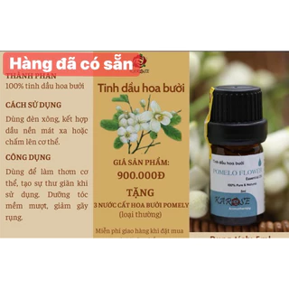 Tặng 4 chai nước cất hoa bưởi ]TINH DẦU HOA BƯỞI KAROSE 2024( dùng thay nước hoa hương thơm quyến rũ )