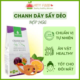 Chanh dây sấy dẻo Nonglamfood hộp 145g | Ăn vặt healthy, tốt cho sức khỏe, hỗ trợ ăn kiêng