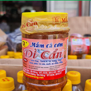 Mắm Cá Cơm Dì Cẩn Hủ 500gr Mắm Cái Đặc Sản Đà Nẵng Hương Vị Đậm Đà Thơm Ngon