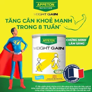 Sữa Appeton Weight Gain Adult 450g vanilla