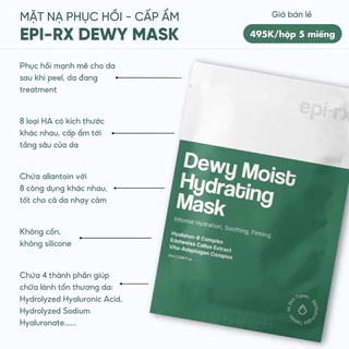 Mặt Nạ Dưỡng Ẩm Epi-Rx Dewy Moist Hydrating Mask
