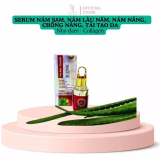 Serum nám sạm, tàn nhang, đồi mồi nha đam collagen, phục hồi làn da hư tổn - PT. Bert 30ml