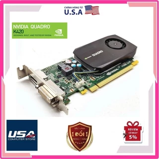 [K420] ✅ Card màn hình Nvidia Quadro K420 1GB 128 bit, hàng tháo máy chính hãng bảo hành 1 đổi 1