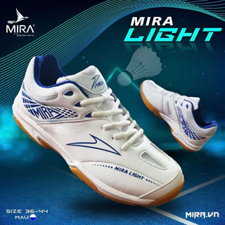 Giày Cầu Lông MIRA Light / Warrior (tặng kèm tất dệt kim YS) nhẹ, êm