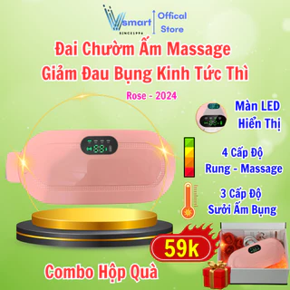 Máy Chườm Bụng Kinh Nguyệt, Máy Massage Bụng Kinh Giảm Đau Bụng Lưng Tức Thì, Combo Quà Tặng Bạn Gái Ý Nghĩa