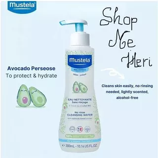 Mustela Nước làm sạch toàn thân dành cho bé da thường No Rinse Cleansing Water 300ml